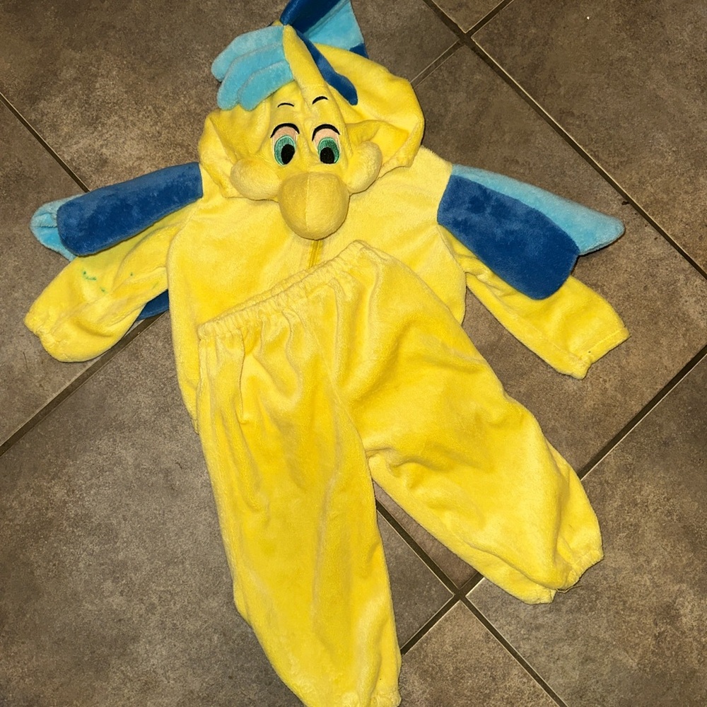 “Flounder” Fish Costume for kids - Little Mermaid